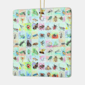 水彩画の虫のコレクション|過去記事 セラミックオーナメント (左)