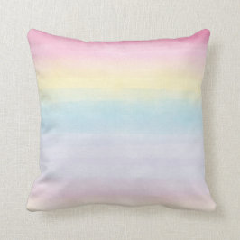 水彩画の虹のパステル-すべての選択 クッション