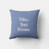 水彩画の虹の夢のキャッチャー及び活気づけるな単語 クッション (裏面)