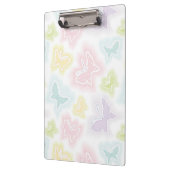 水彩画の蝶が付いている背景 クリップボード (左)