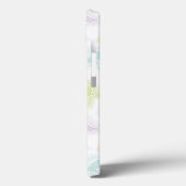 水彩画の蝶が付いている背景 Case-Mate iPhoneケース (裏面 / 左)