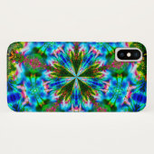 水彩画の蝶星プリズム曼荼羅の箱 Case-Mate iPhoneケース (裏面(横))