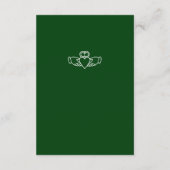 水彩画の行先: アイルランドRSVP エンクロージャーカード (裏面)