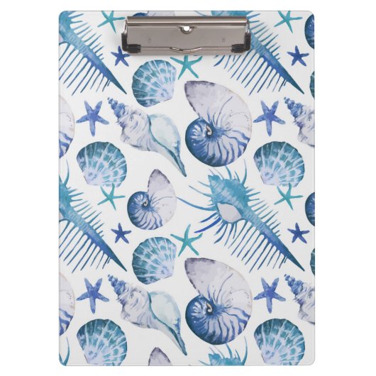 水彩画の貝 クリップボード (正面)
