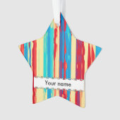 水彩画の質 オーナメント (正面)