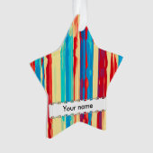 水彩画の質 オーナメント (正面)