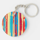 水彩画の質 キーホルダー (裏面)