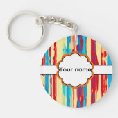 水彩画の質 キーホルダー (正面)