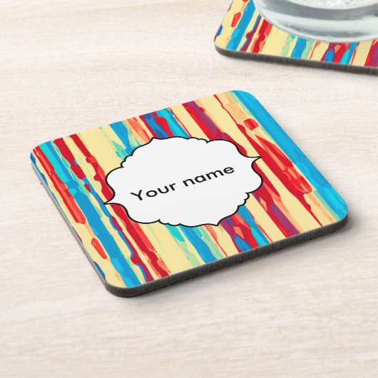 水彩画の質 コースター (左側)