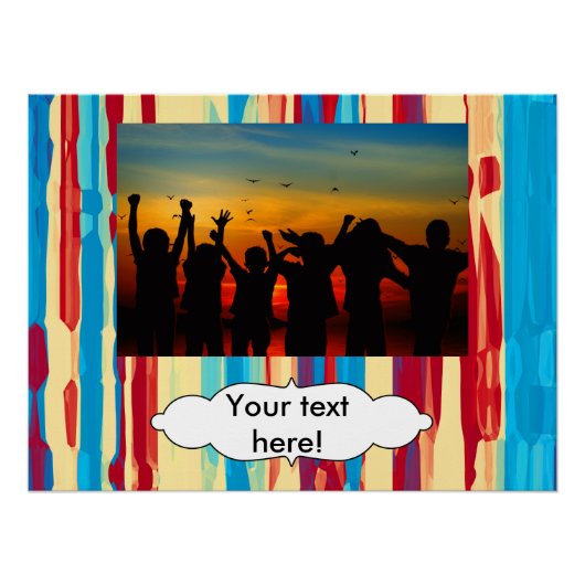 水彩画の質 ポスター (正面)