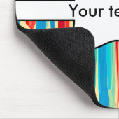 水彩画の質 マウスパッド (コーナー)