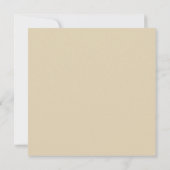水彩画の遊び心あふれる羊の絵 招待状 (裏面)
