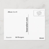 水彩画の郵便はがきショーのアルバム2 nr 5 ポストカード (裏面)