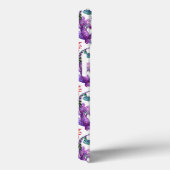 水彩画の野生の花のサボテンパターン Case-Mate iPhoneケース (裏面 / 右)