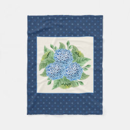 水彩画の雪玉の小さい毛布 フリースブランケット