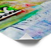 水彩画の風景2 ポスター (コーナー)