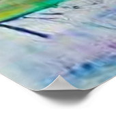 水彩画の風景2 ポスター (角)