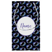 水彩画の魚類の印の   スケッチ スモールペーパーバッグ (裏面)