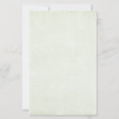 水彩画の黄色いひまわりブーケ (裏面)