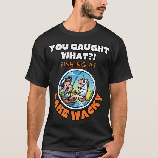 水彩画の2匹の魚 Tシャツ (正面)
