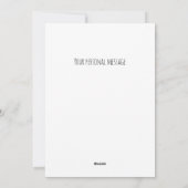 水彩画の「隣に住んでくれたらな」クリスマス記念品 シーズンカード (裏面)