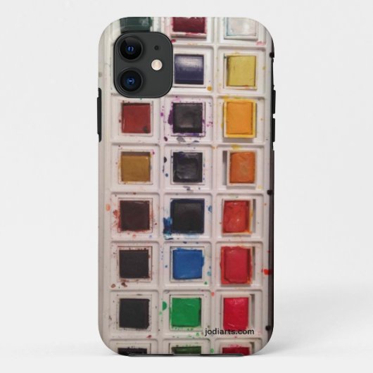 水彩画のiPhone 5の場合 Case-Mate iPhoneケース (裏面)