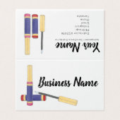 水彩画のLippiesの名刺は-先端適用し、 名刺 (外部フラット)