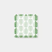 水彩画のMonsteraの葉