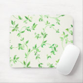 水彩画はパターンを去ります マウスパッド (マウス)