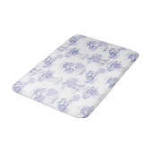 水彩画はパターンを振りましたり及び出荷します バスマット (アングル)