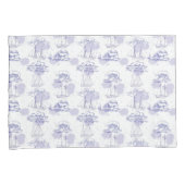 水彩画はパターンを振りましたり及び出荷します 枕カバー (正面右)