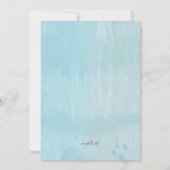 水彩画は招待状を風船のようにふくらませます 招待状 (裏面)