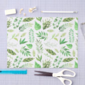 水彩画は緑の草木|を去ります 薄葉紙 (クラフト)