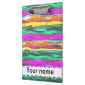 水彩画は縞で飾ります クリップボード (左)