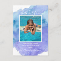 水彩画は警官の誕生日|の写真感謝していしています