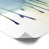 水彩画やる気を起こさせる画ポスター27 ポスター (角)