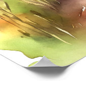 水彩画やる気を起こさせる画ポスター67 ポスター (角)