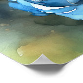 水彩画やる気を起こさせる画ポスター77 ポスター (角)