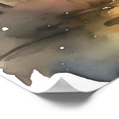 水彩画やる気を起こさせる画ポスター95 ポスター (角)