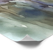 水彩画やる気を起こさせる画ポスター98 ポスター (角)