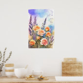 水彩画やる気を起こさせる画ポスター99 ポスター (キッチン)