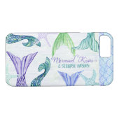 水彩画を言っている人魚はヒトデの願いに接吻します Case-Mate iPhoneケース (裏面(横))