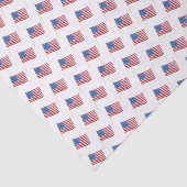 水彩画アメリカ国旗のUSAフラグパターン 7月四日 薄葉紙 (詳細)