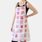 水彩画アーティストピンク エプロン (インサイチュ)