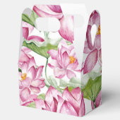 水彩画インドの蓮の花 フェイバーボックス (オープン)