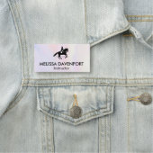 水彩画エレガント面のドレスージライダー 名札 (インサイチュ)