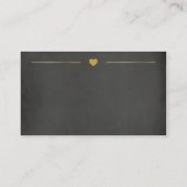 水彩画カリフォルニアが付いている黒板のベーカリーの名刺 名刺 (裏面)