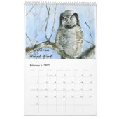 水彩画カレンダー2015クローズアップ カレンダー (2月 2027)