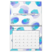 水彩画カレンダー カレンダー (1月 2026)