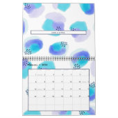 水彩画カレンダー カレンダー (2月 2026)